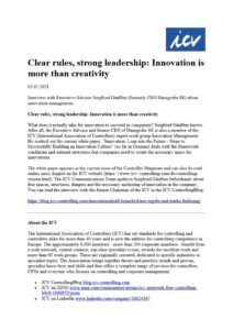 Innovation Management in Companies