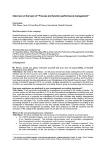 Process and function performance management