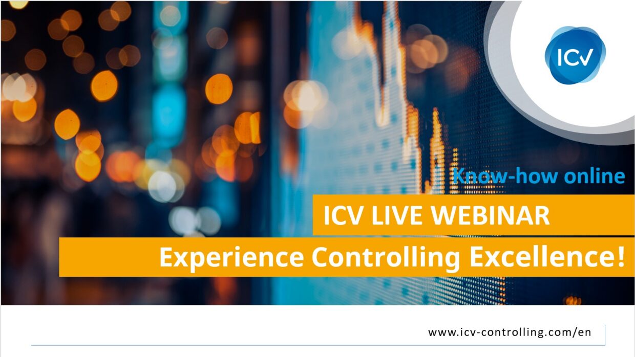 Controlling Excellence at two English-speaking ICV Live Webinars this ...