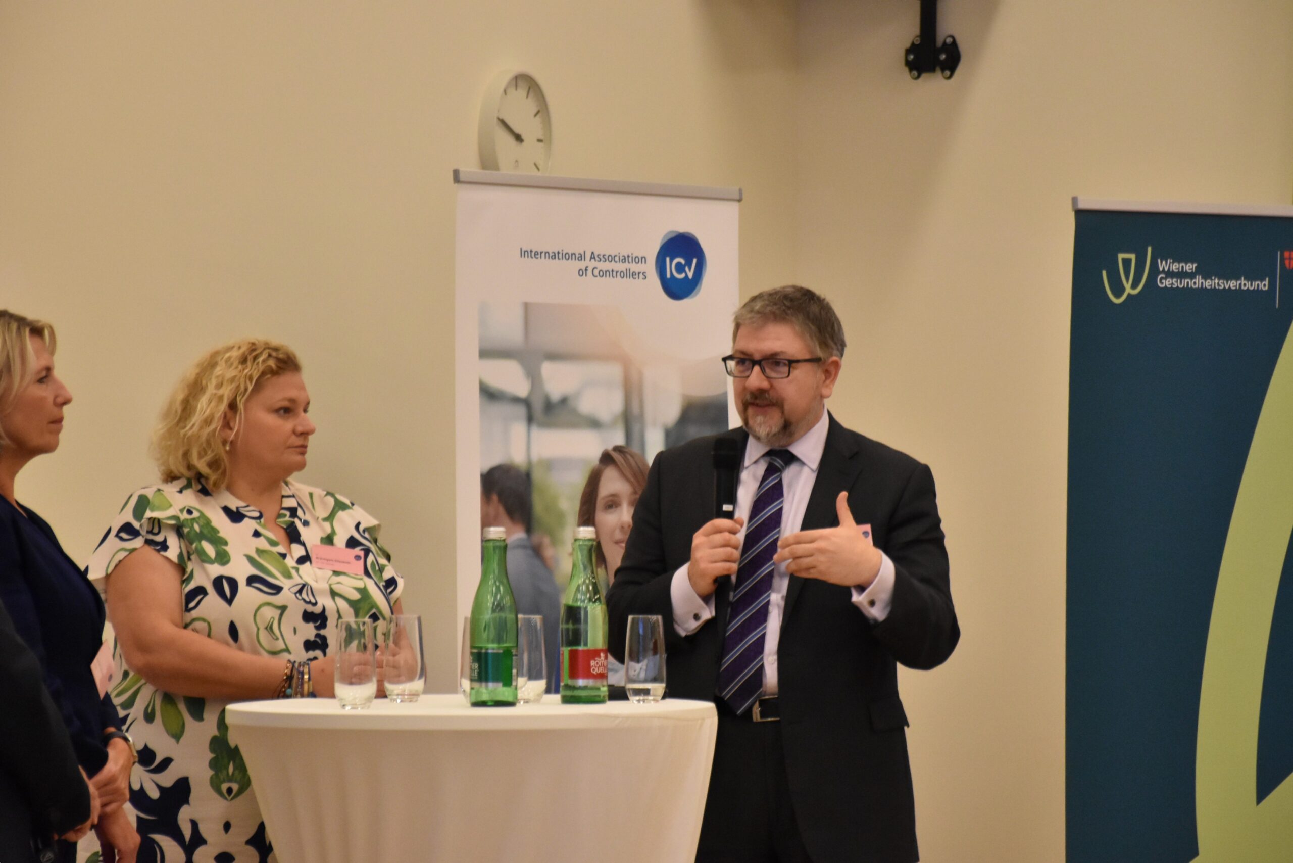 G. Kornek, E.Bräutigam und T. Czypionka bei der Podiumsdiskussion (v.l.n.r.)