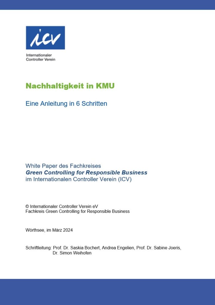Im Shop: ICV 2024 Whitepaper Nachhaltigkeit in KMU
