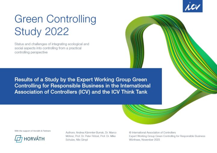 Im Shop: ICV 2022 Green Controlling Study